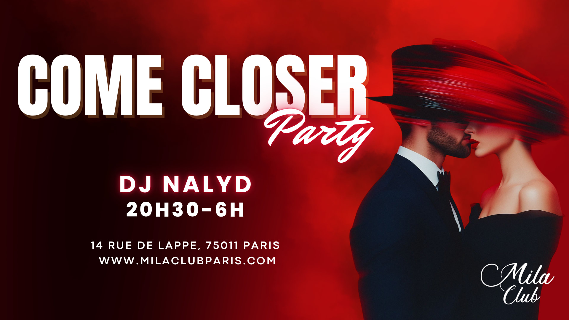 Come Closer - Mila Club Paris Cover