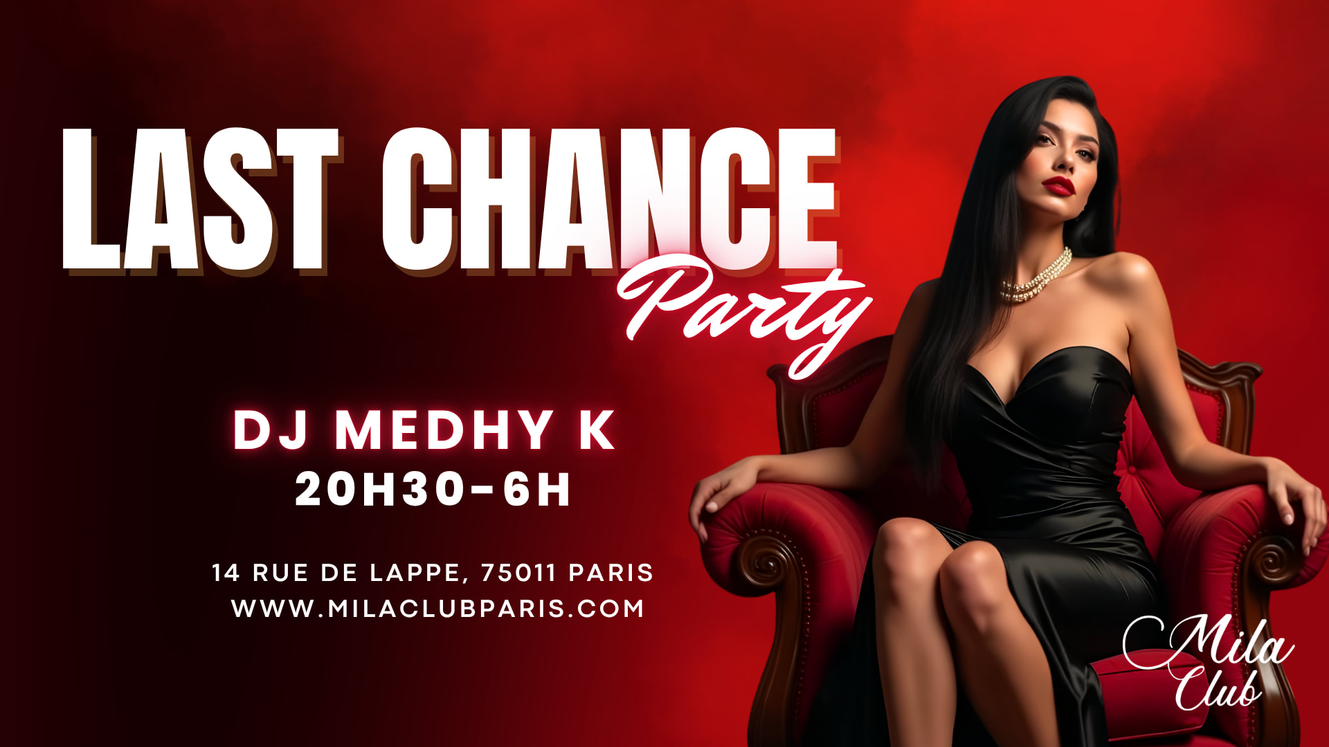 Last Chance - Mila Club Paris Cover