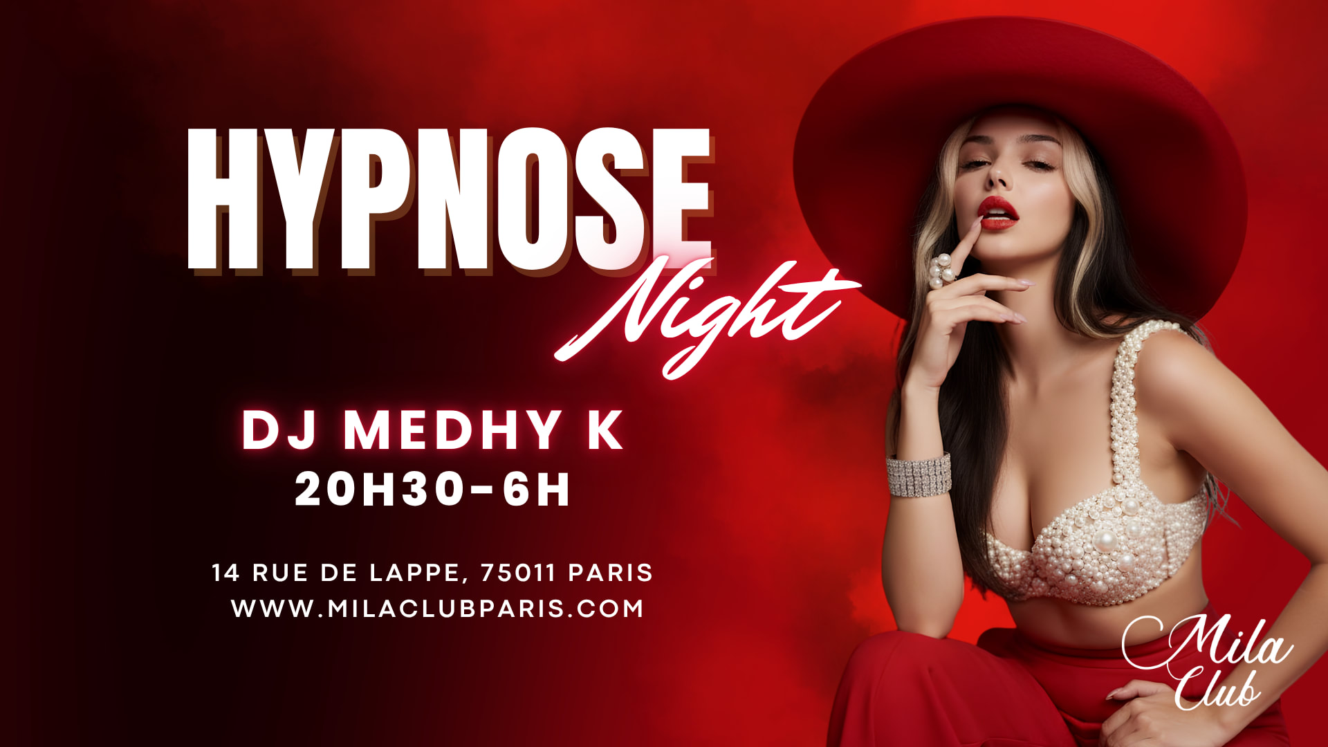 Hypnose - Mila Club Paris Cover