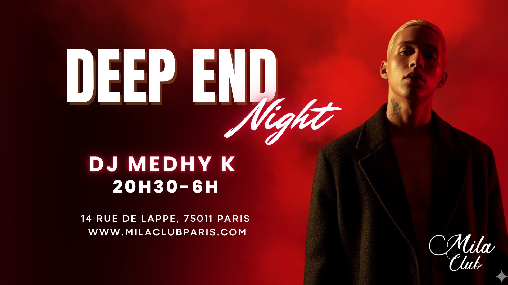 Deep End - Mila Club Paris Cover