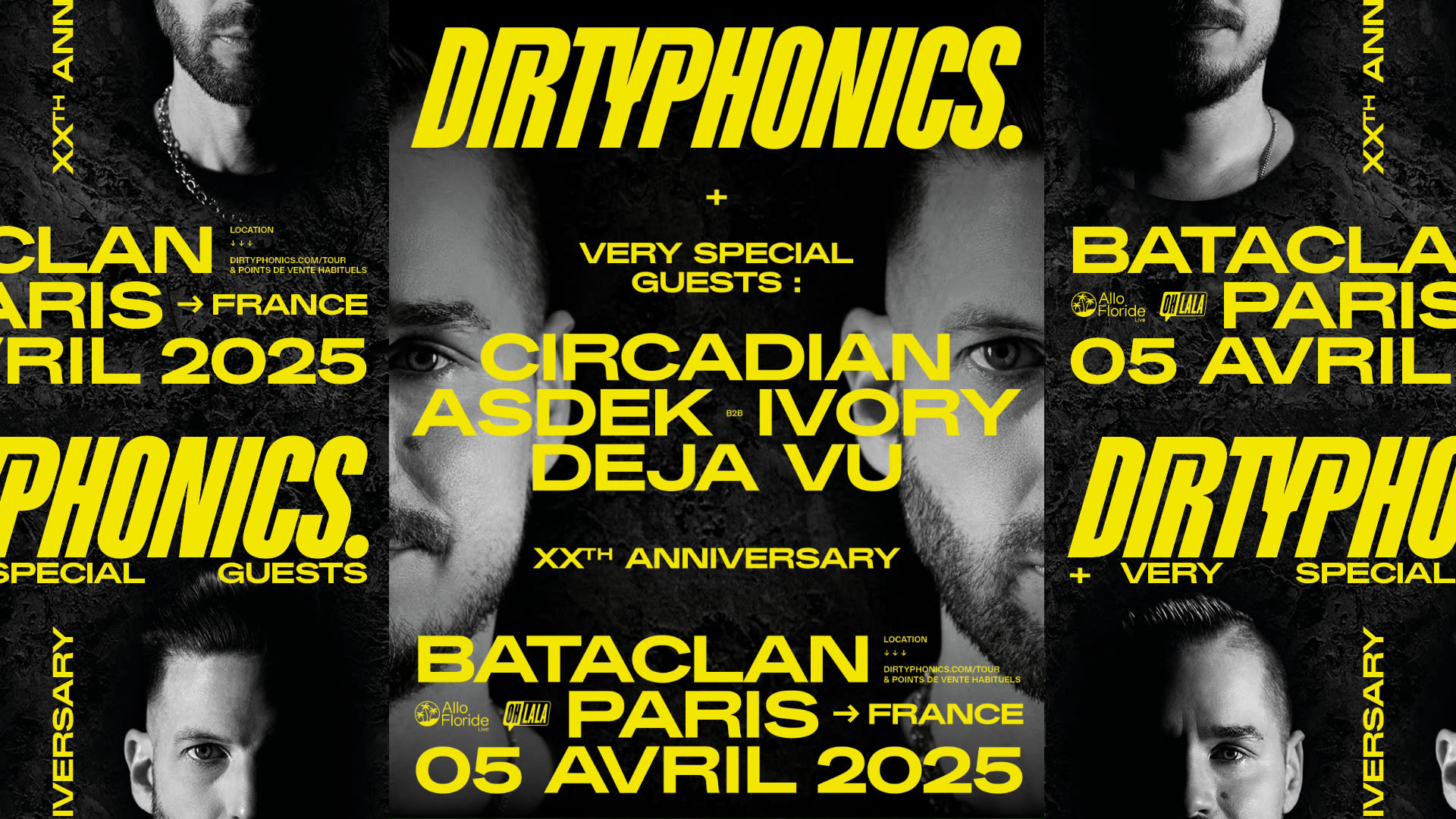 Dirtyphonics : Xxth Anniversary — Le Bataclan Cover
