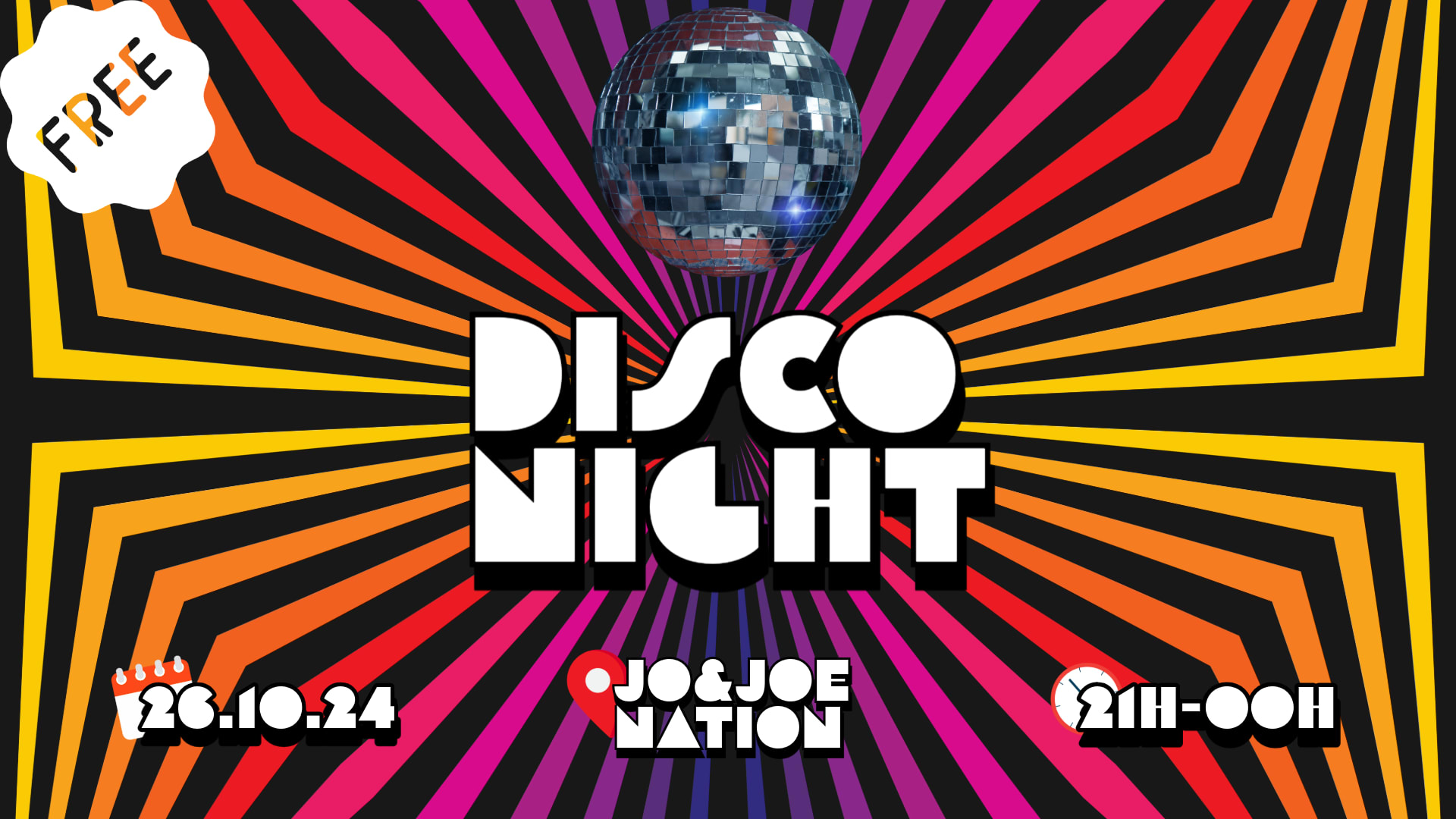 Disco Night | 26/10/24 | Dj Set By Tereb Cover