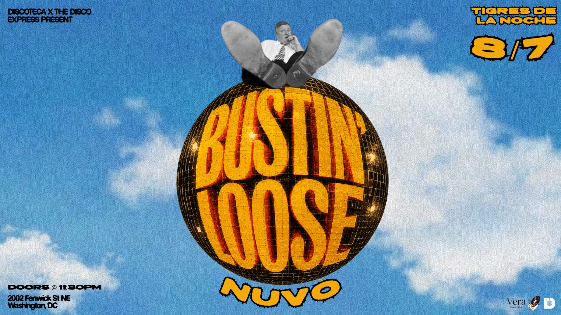 Discoteca X The Disco Express Presents: Bustin Loose Cover
