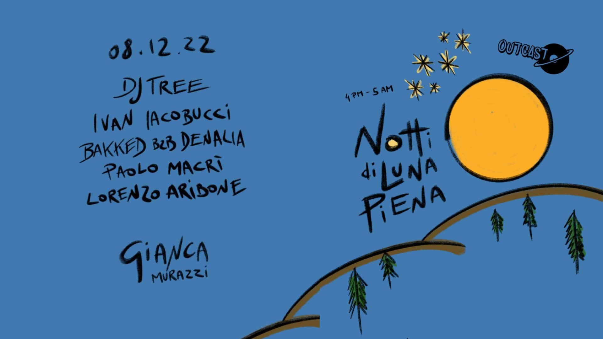 Outcast Pres Notti DI Luna Piena Cover