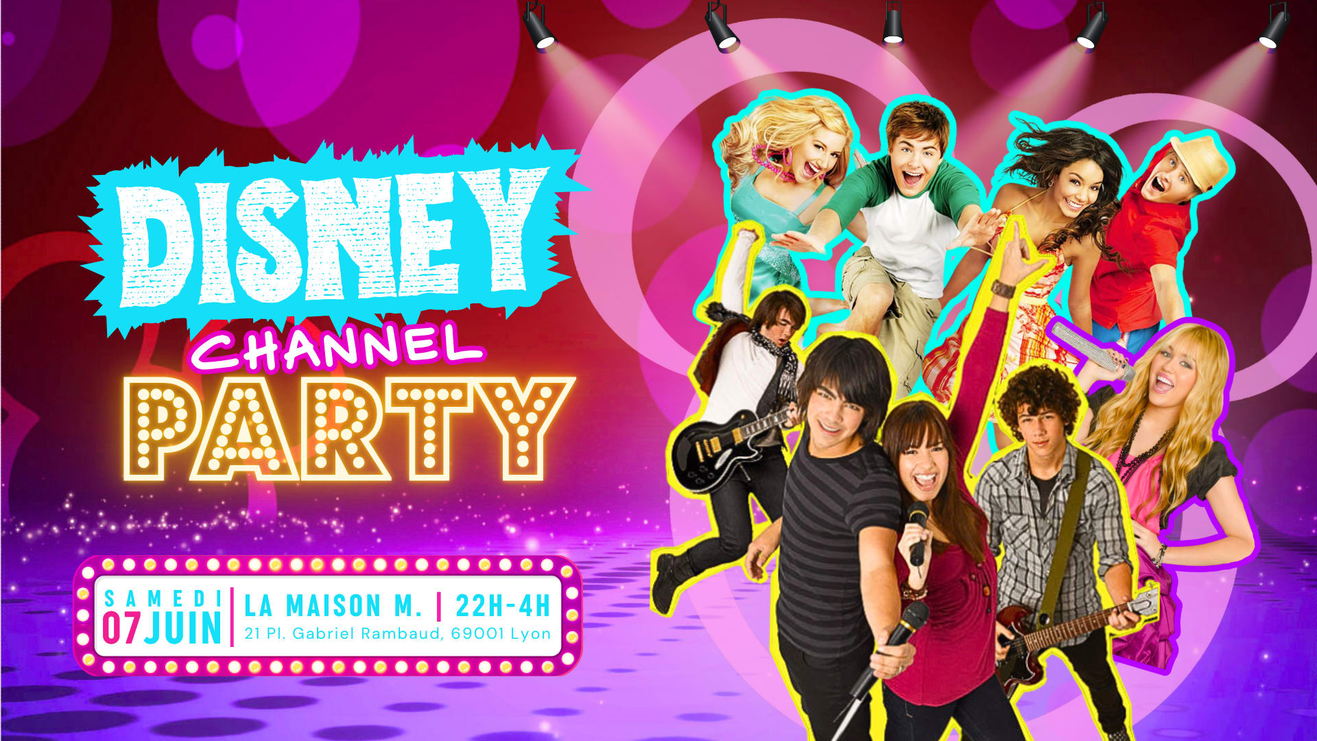 Disney Channel Party : By Back To 90's/2000's Cover