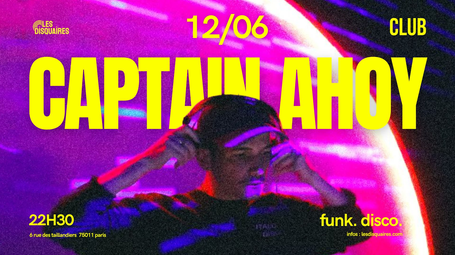 Captain Ahoy - Club Cover