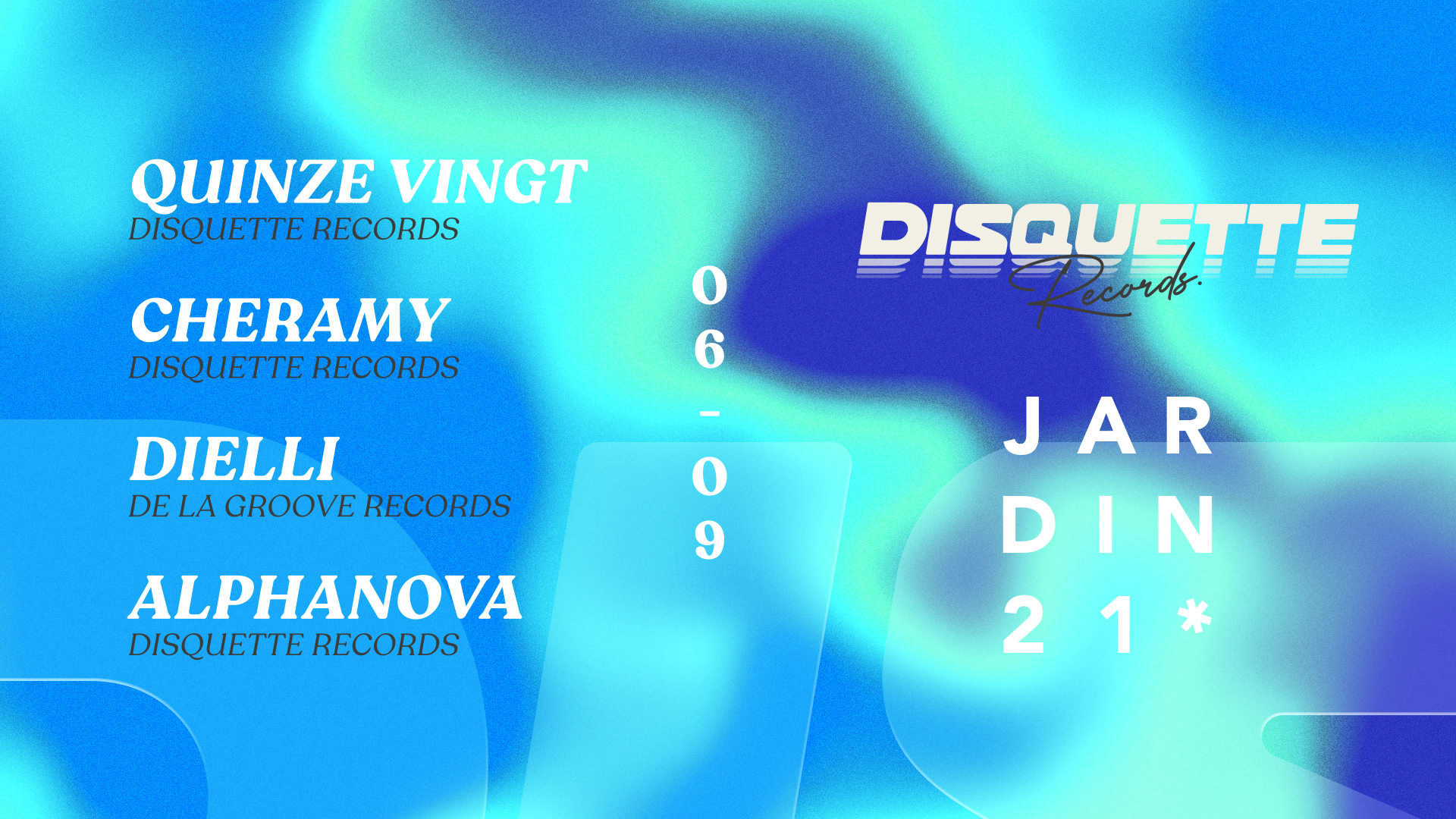 Disquette Records Open Air Cover