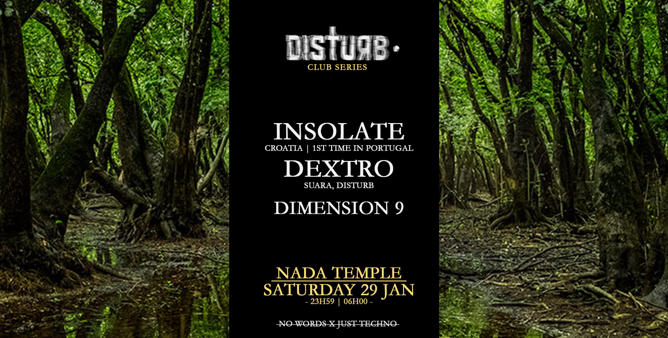Insolate + Dextro | Disturb • Club Series Cover