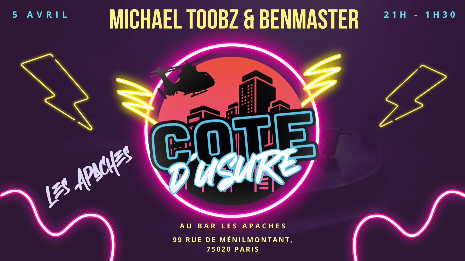 Michael Toobz & Benmaster Aux Apaches ! Cover