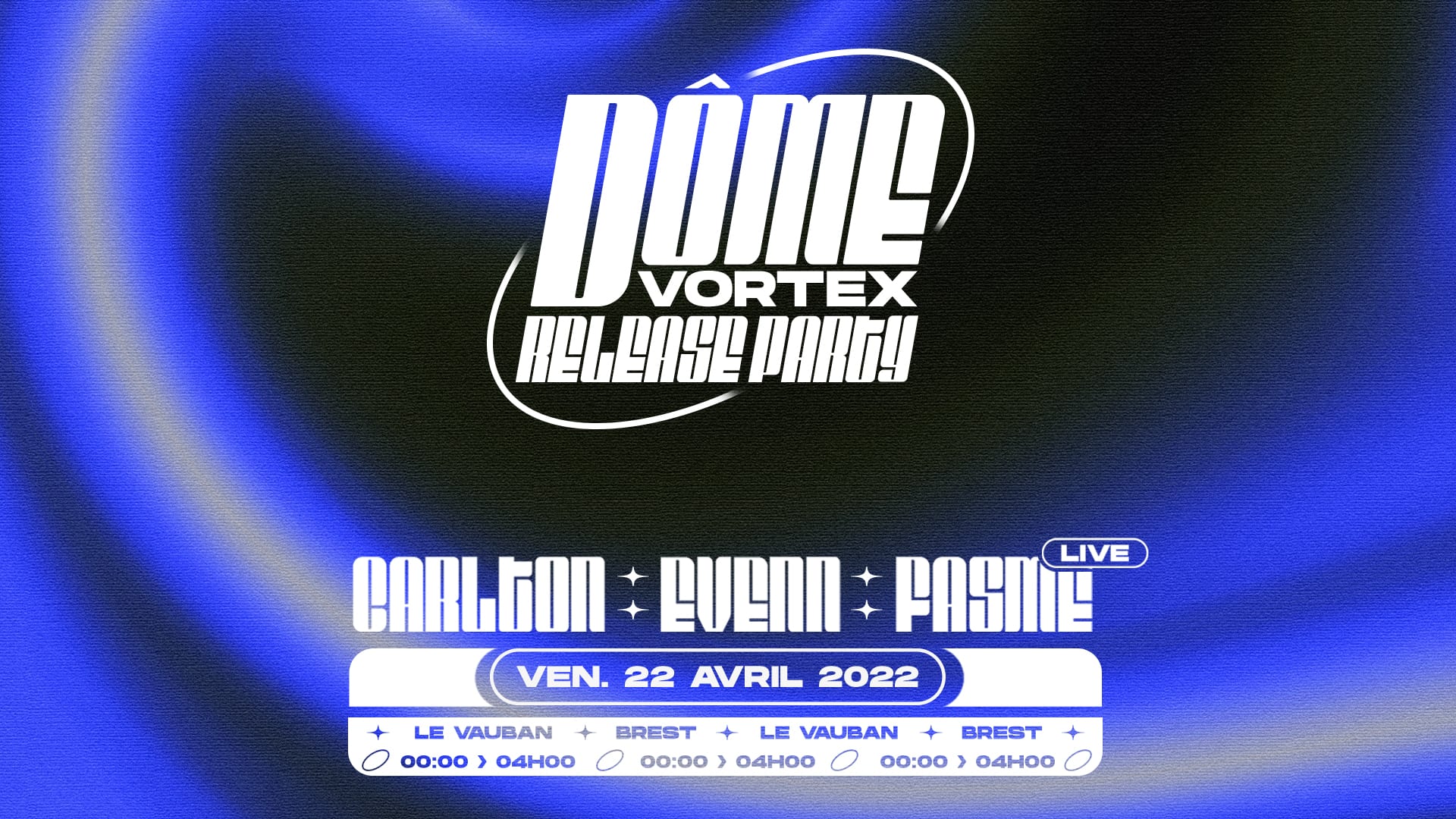 Dôme Release Party : Carlton + Evenn + Fasme (Live) Cover
