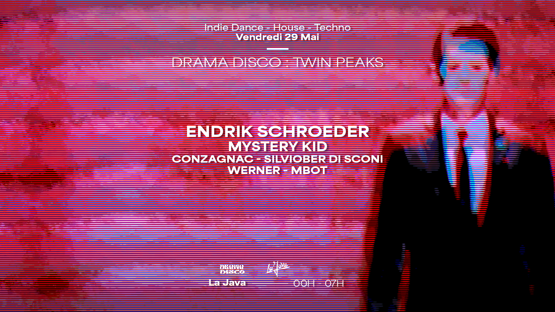 Twin Peaks : Endrik Schroeder, Mystery Kid, Dramadisco Cover