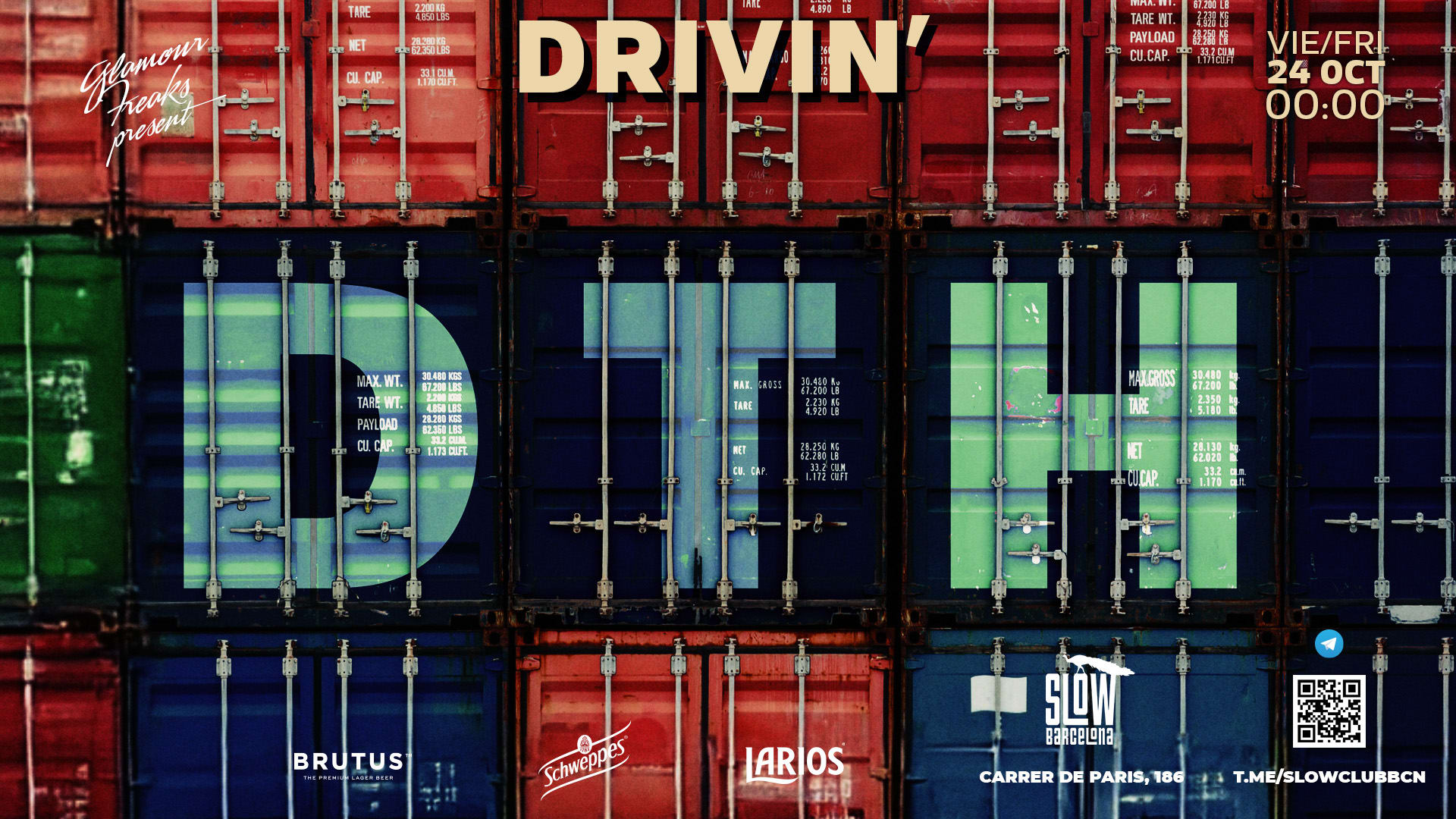 Drivin' Pres. D.T.H. | [Drink Included] Cover