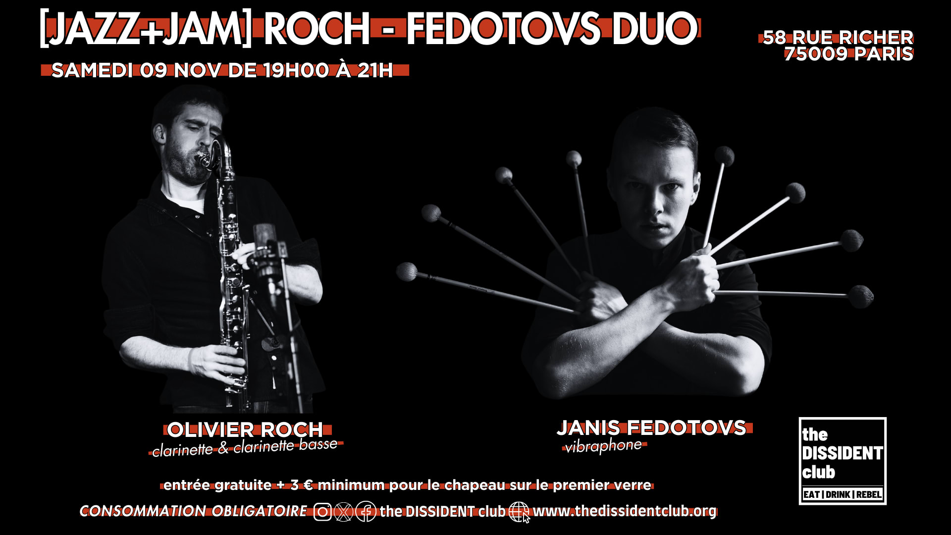 [Jazz+Jam] Roch - Fedotovs Duo Cover