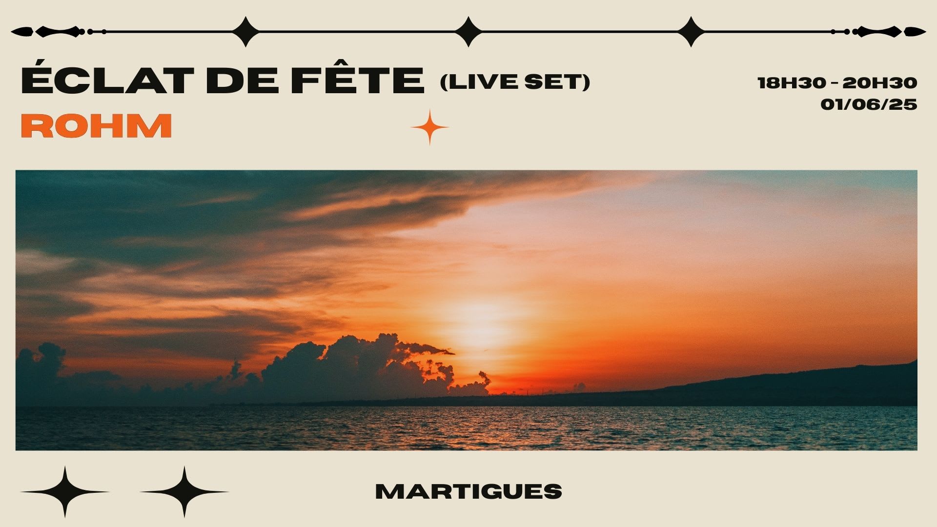 Éclat De Fête — Live Set De Rohm Au Bord De L’Eau Cover