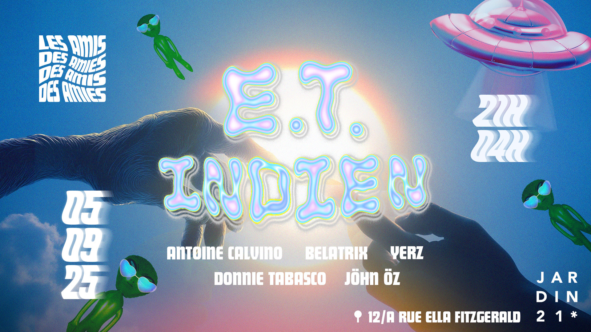 Les Amis Des Amies X Jardin21 - Dj Sets Cover