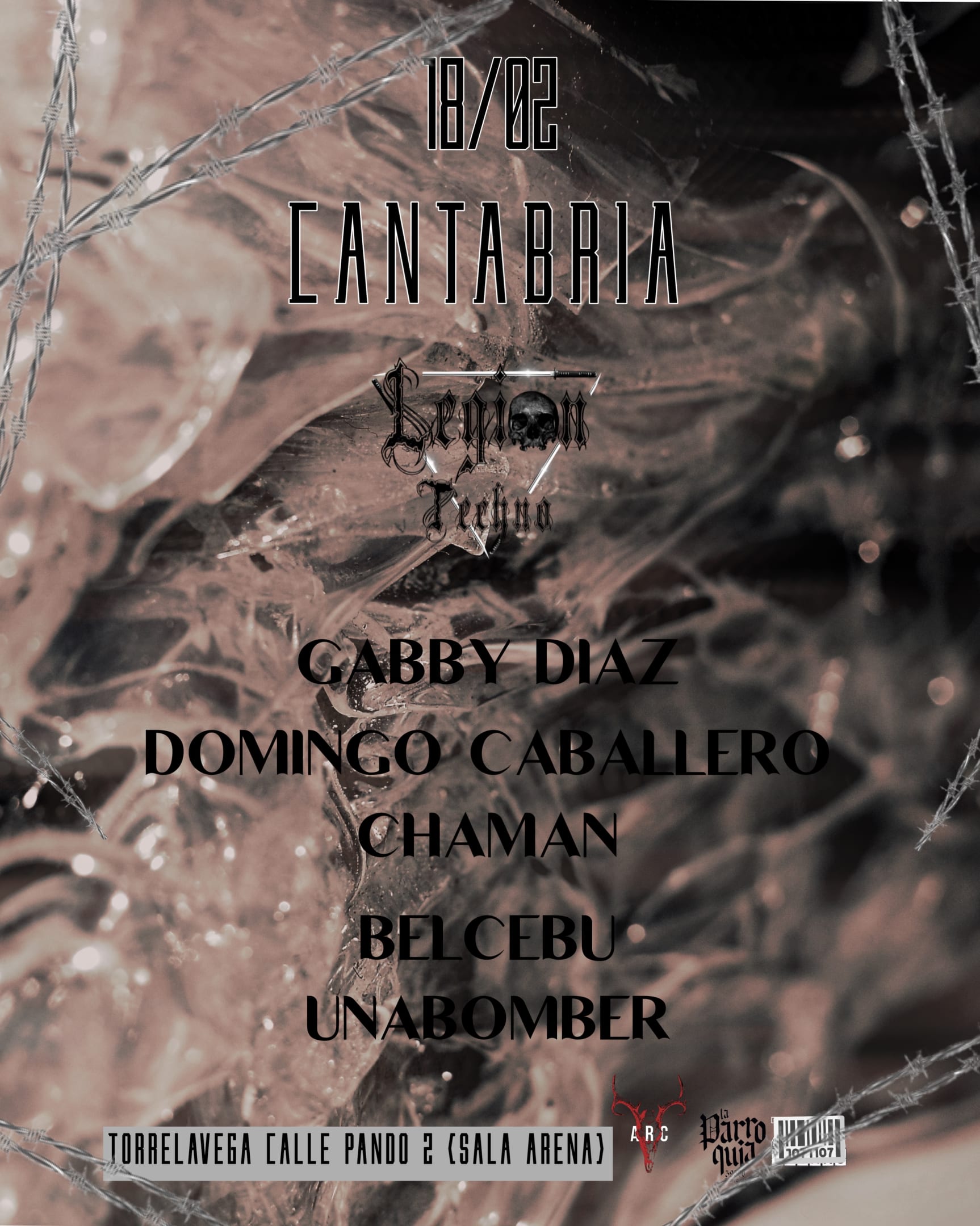 Gaby Díaz/Domingo Caballero/Legión Techno  Cover