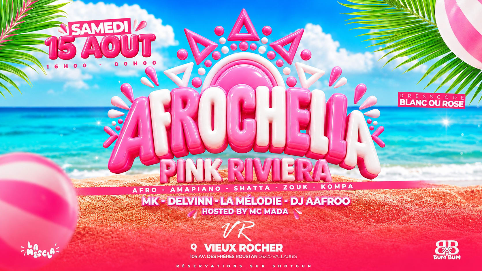 Afrochella: Pink Riviera Cover