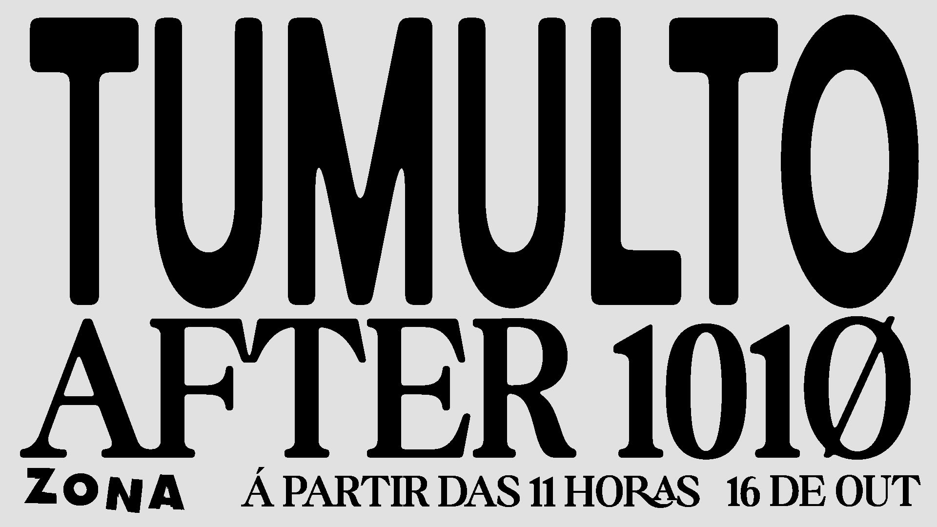Tumultø After 101ø Cover