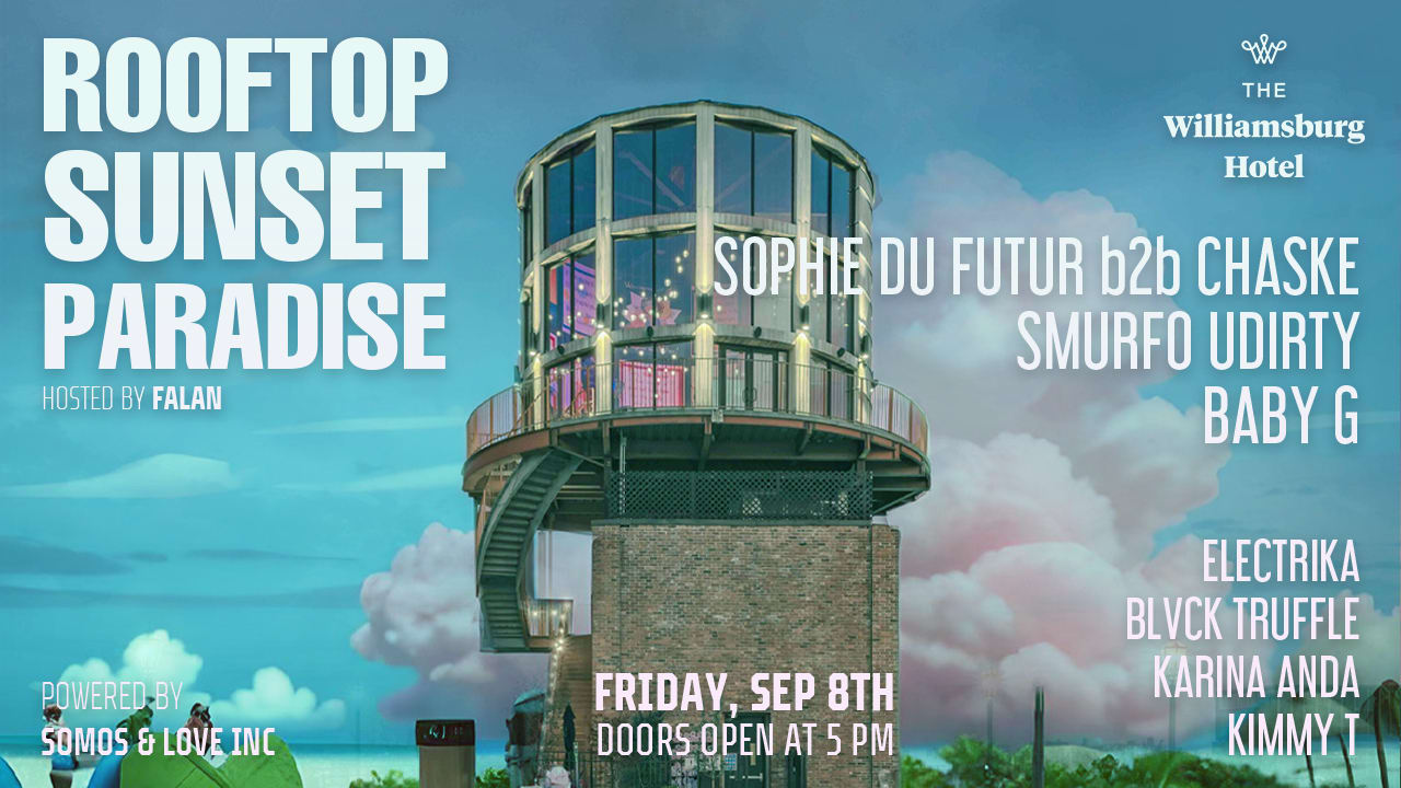 Rooftop Sunset Paradise II Cover