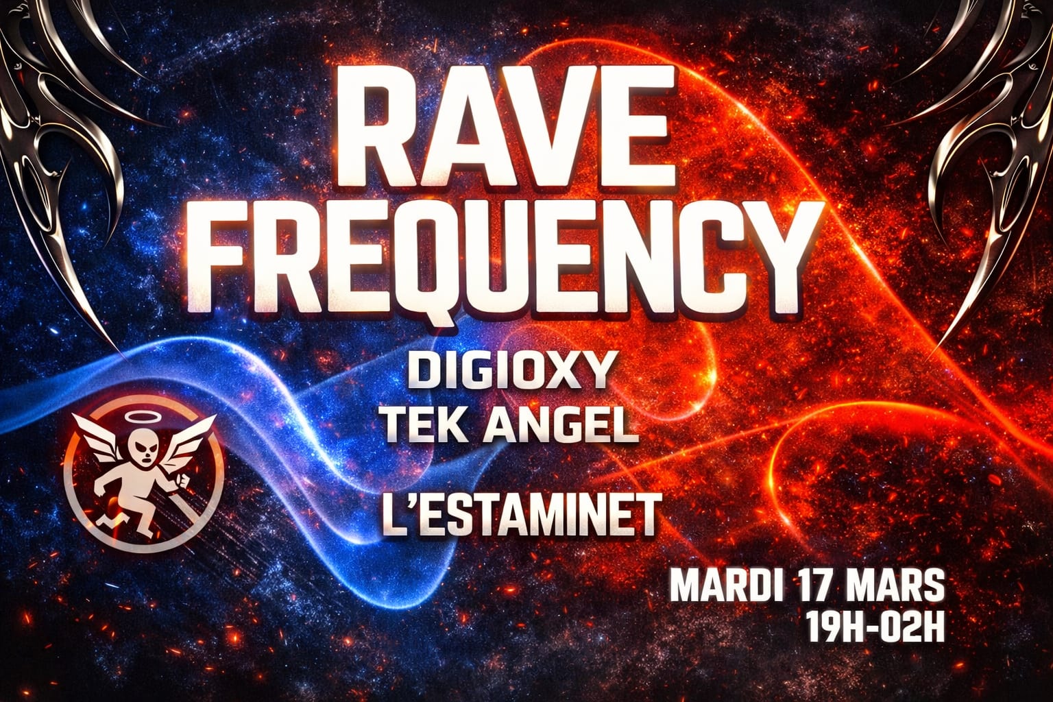 Rave Frequency Night Cover