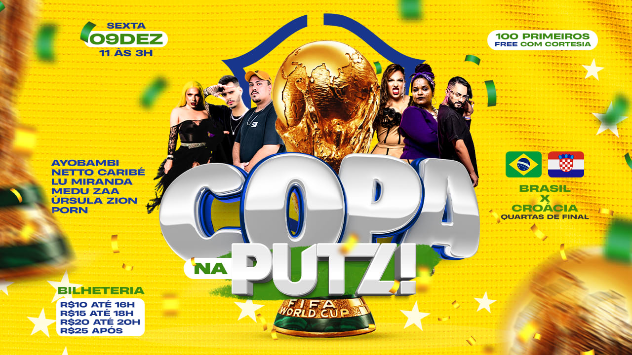 Copa Na Putz: Brasil Vs Croácia Cover
