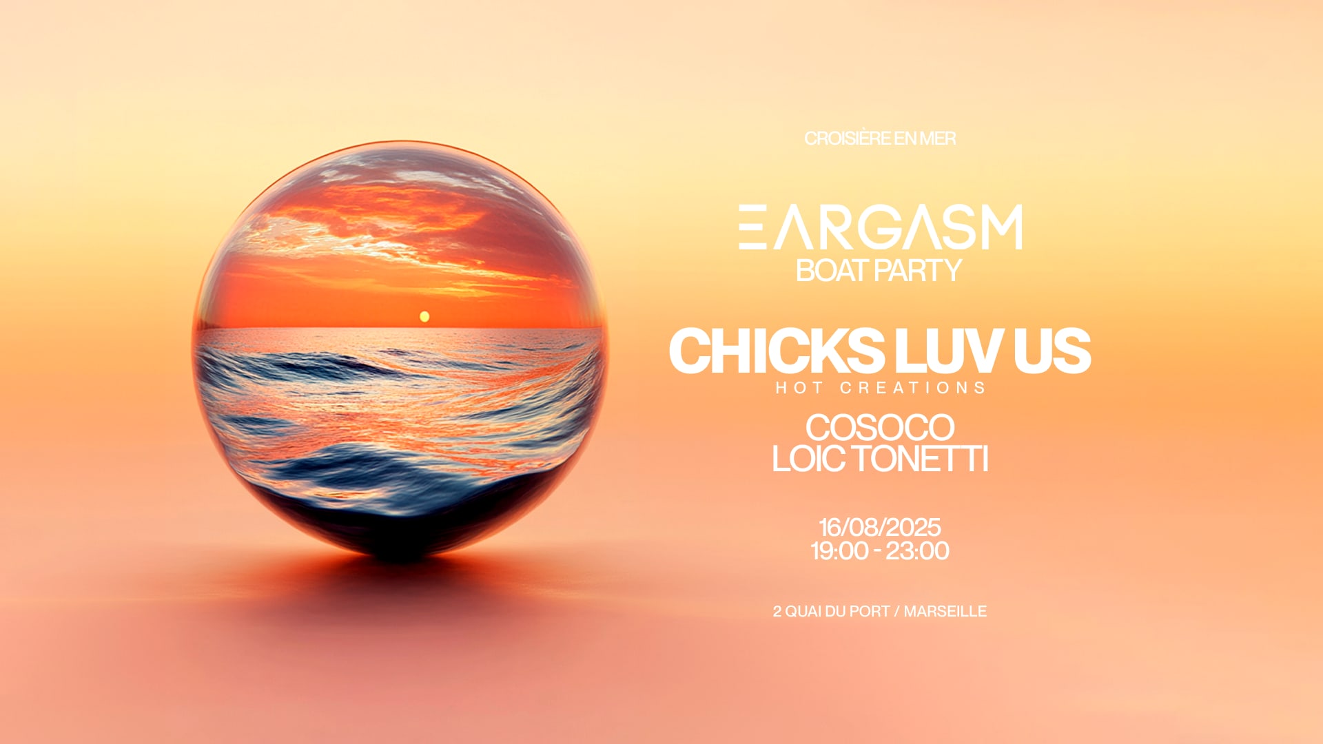 Eargasm - Boat Party 2025 #4 Cover