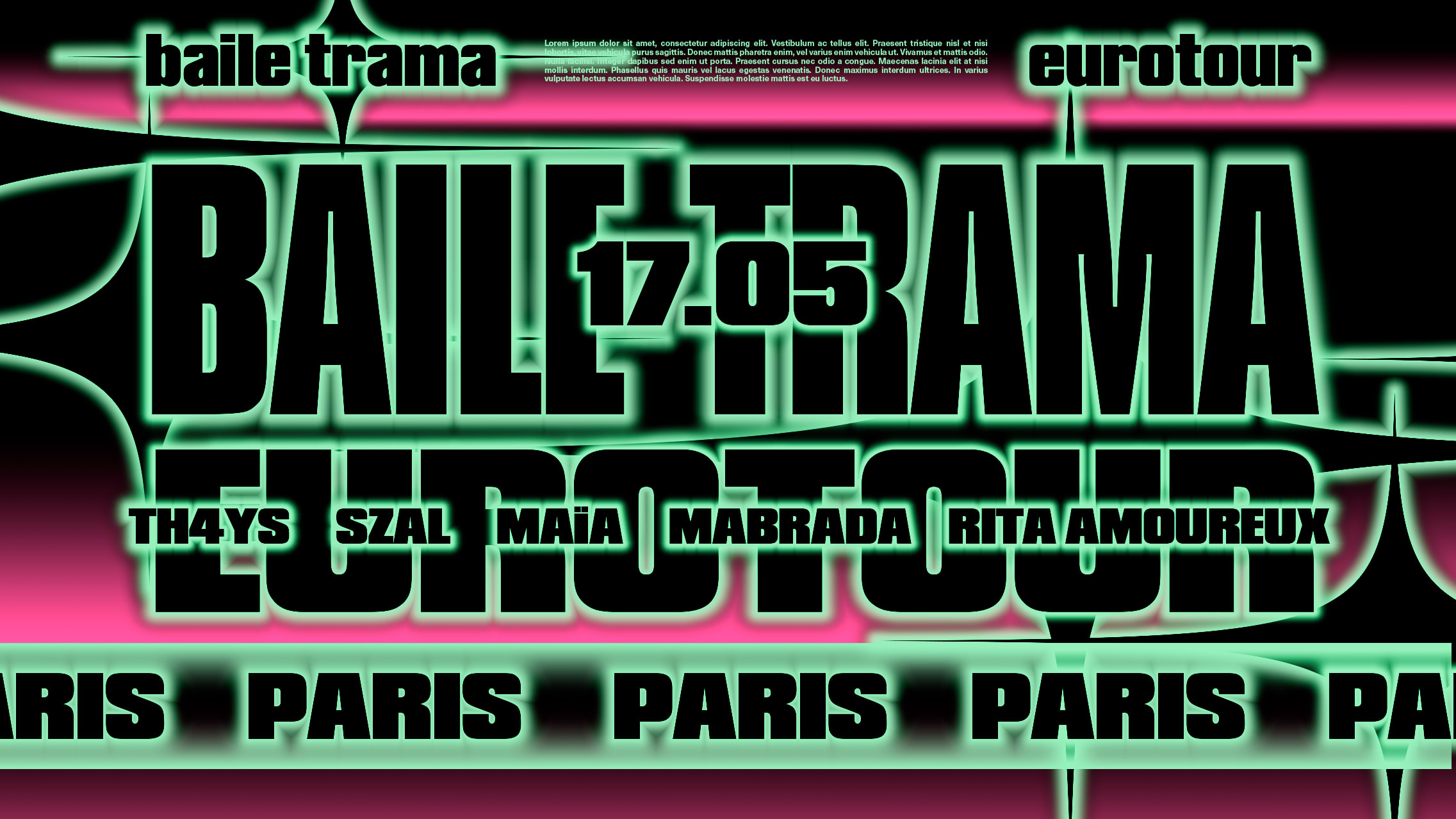 Baile Trama W/ Th4ys - Paris Cover