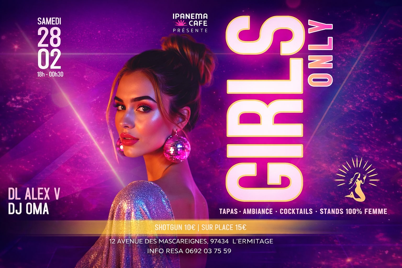 Girls Only - Ipanéma Café Cover