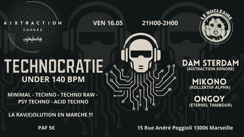 Technocratie By Aixtraction Sonore Cover