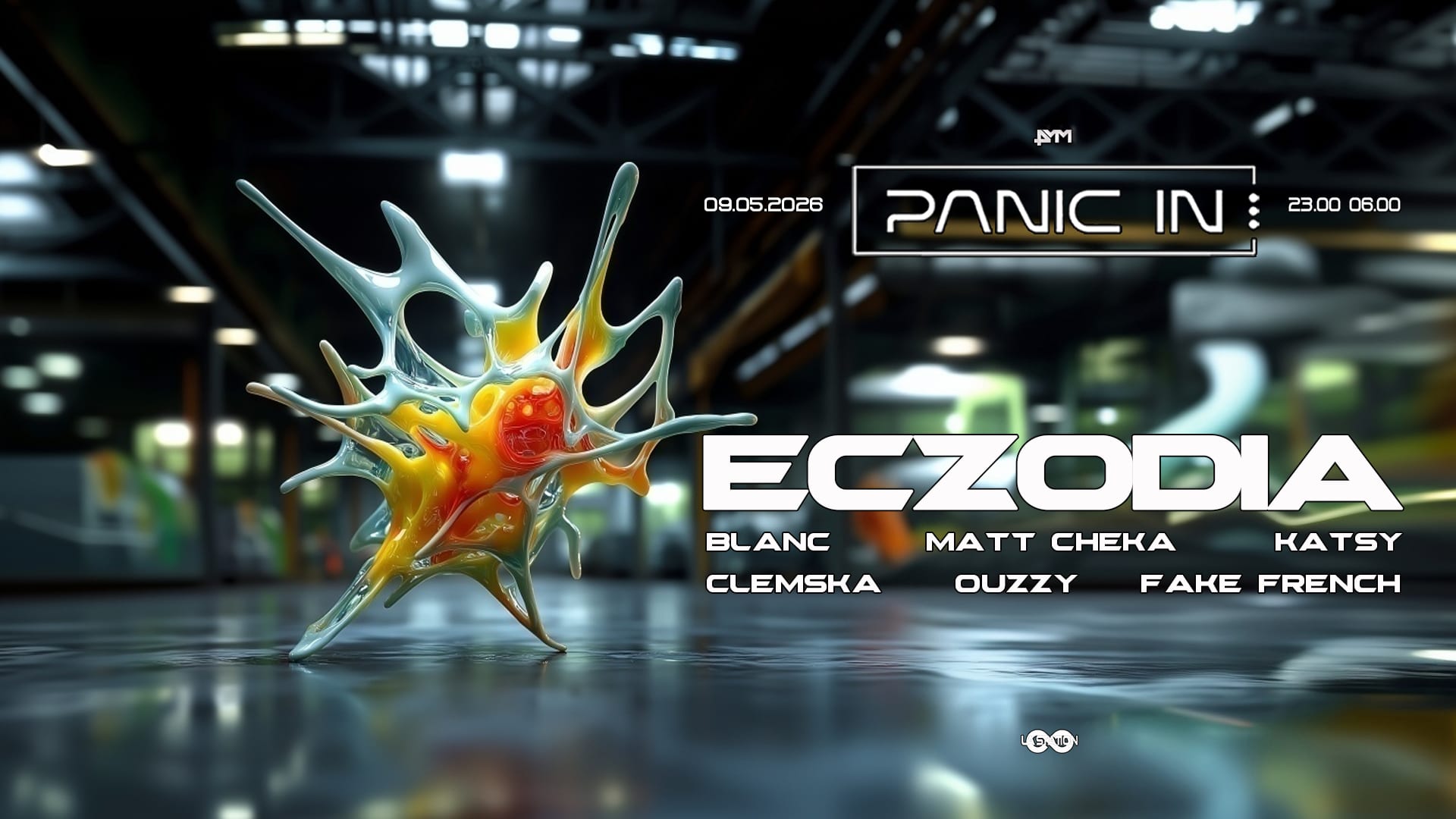 Panic In... W/ Eczodia Cover