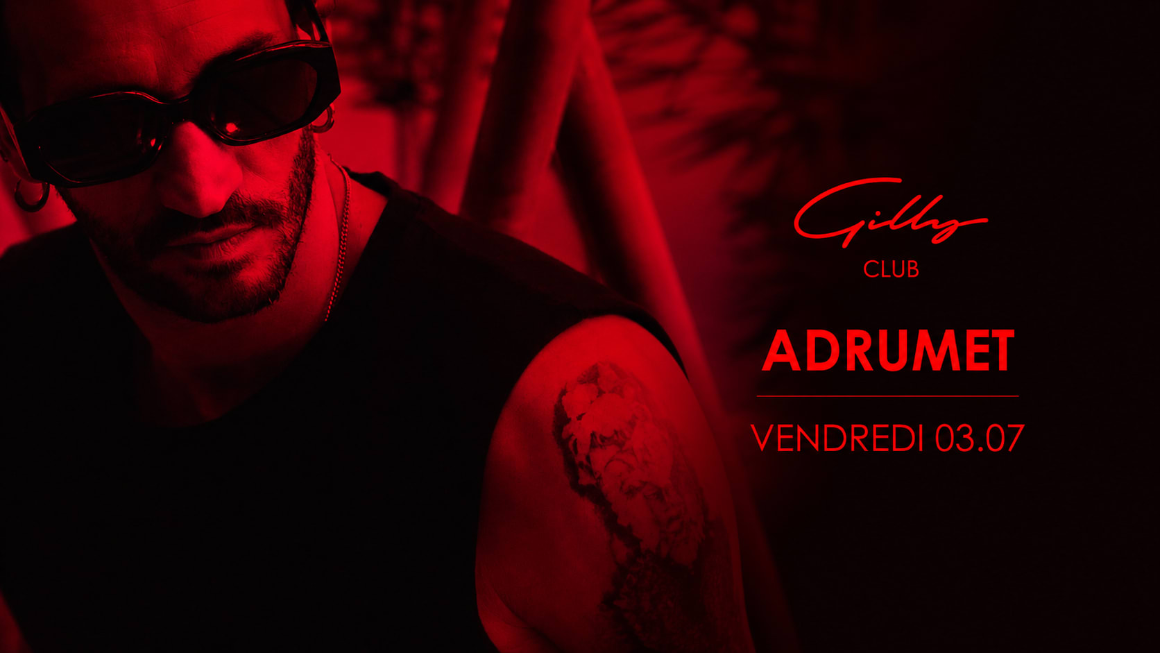 Adrumet Vendredi 3 Juillet Gilly Club Cover