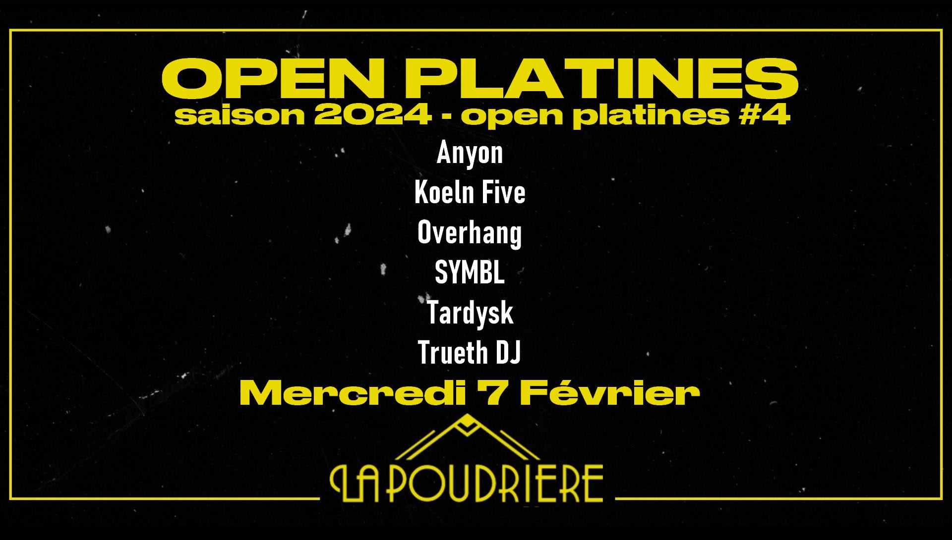 Open Platines #4 (Saison 2024) Cover