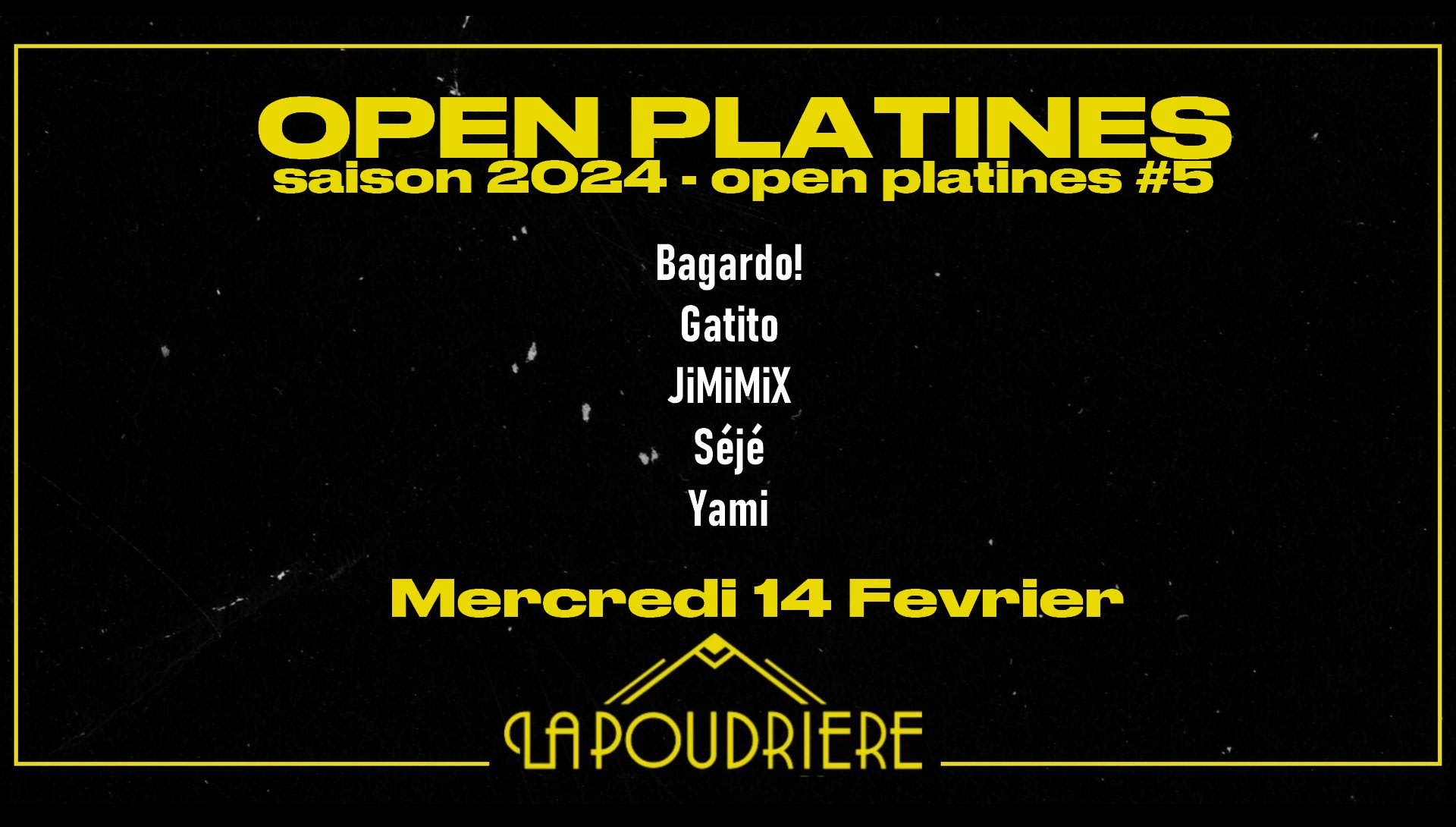 Open Platines #5 (Saison 2024) Cover