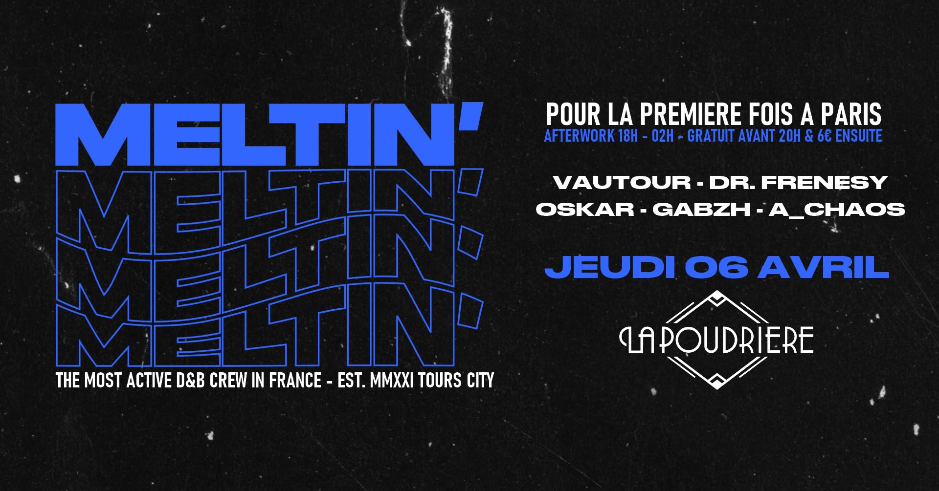 Meltin' - Paris Premiere! Afterwork Bass House / Drum&Bass Cover
