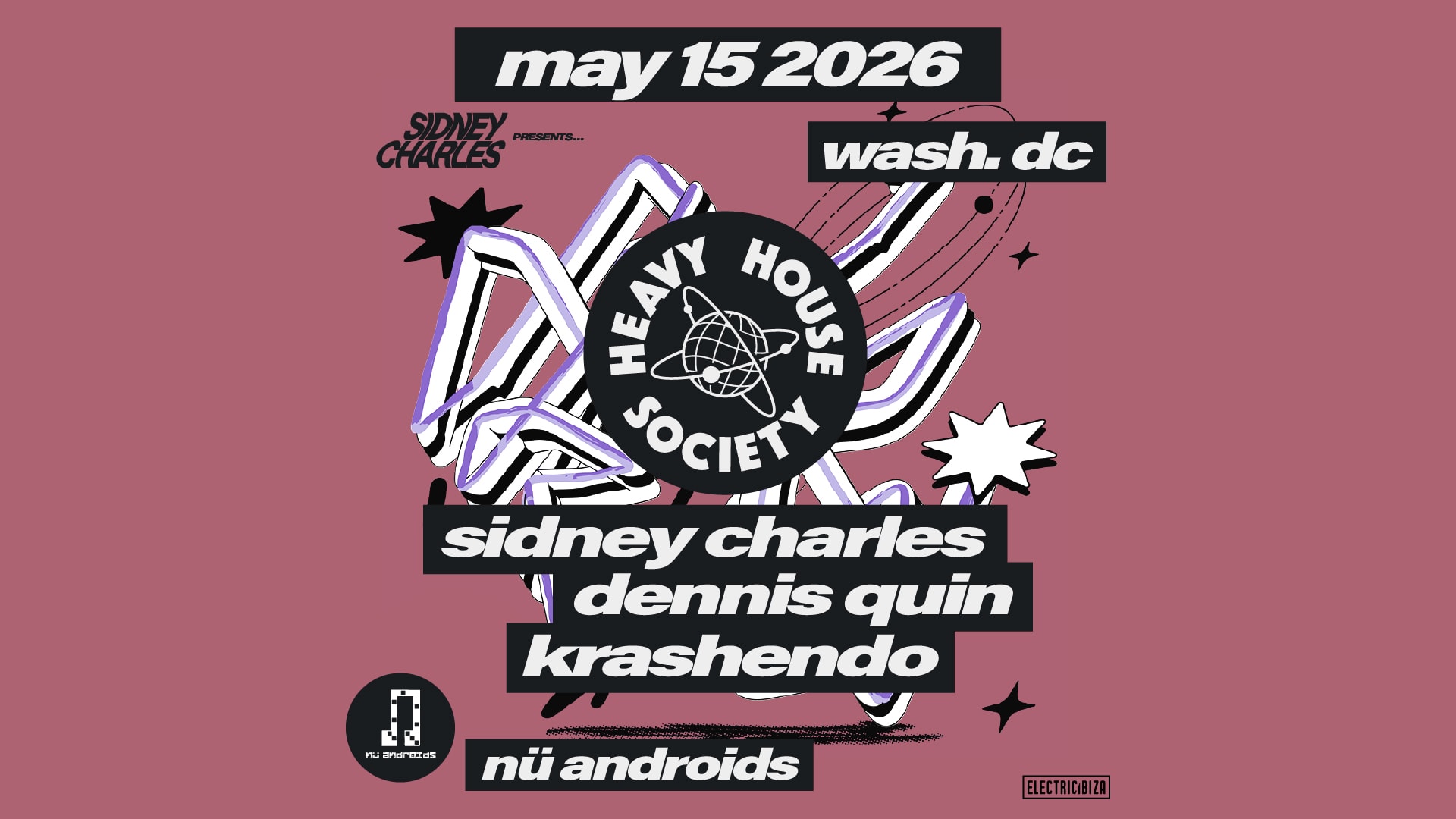 Nü Androids Presents: Sidney Charles Cover