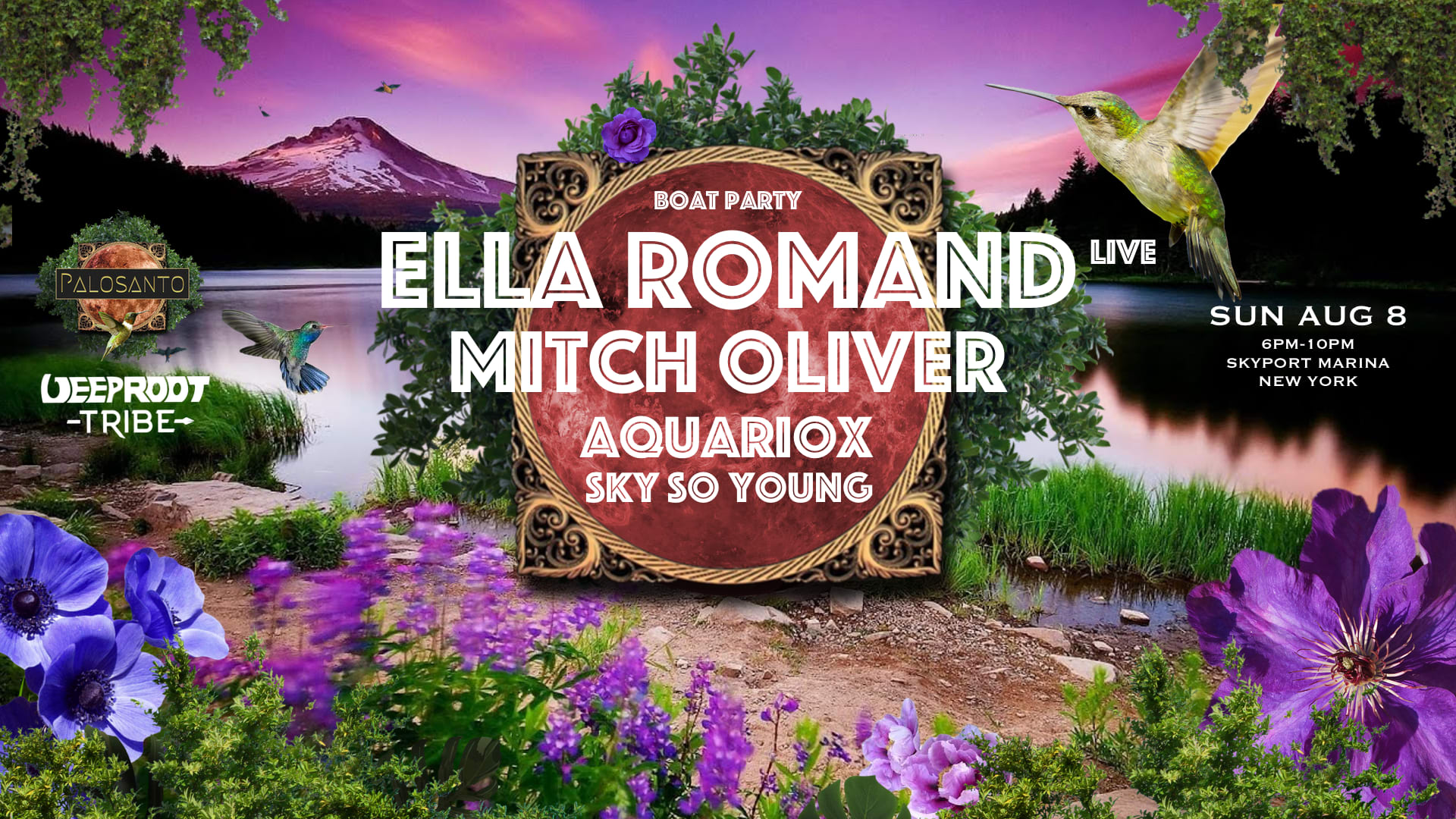 On The Boat W/ Ella Romand (Live Set), Mitch Oliver & More Cover