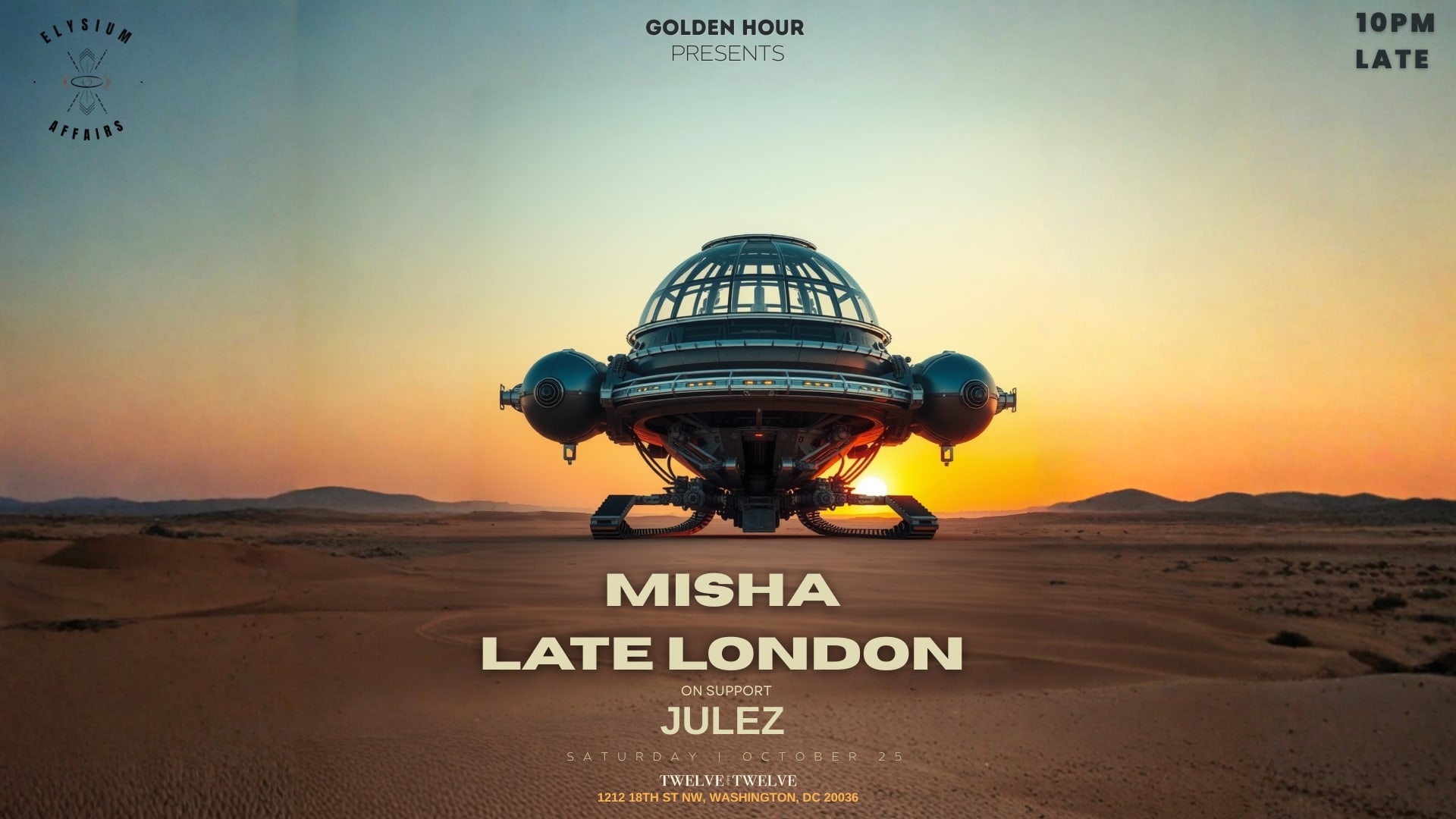 Misha | Late London | Julez Cover