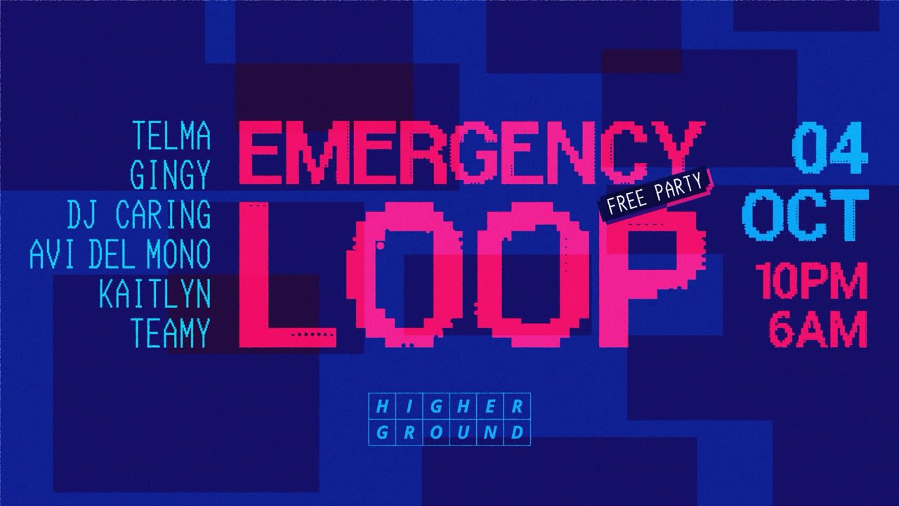Free Party - Emergency Loop X Higher Ground Cover