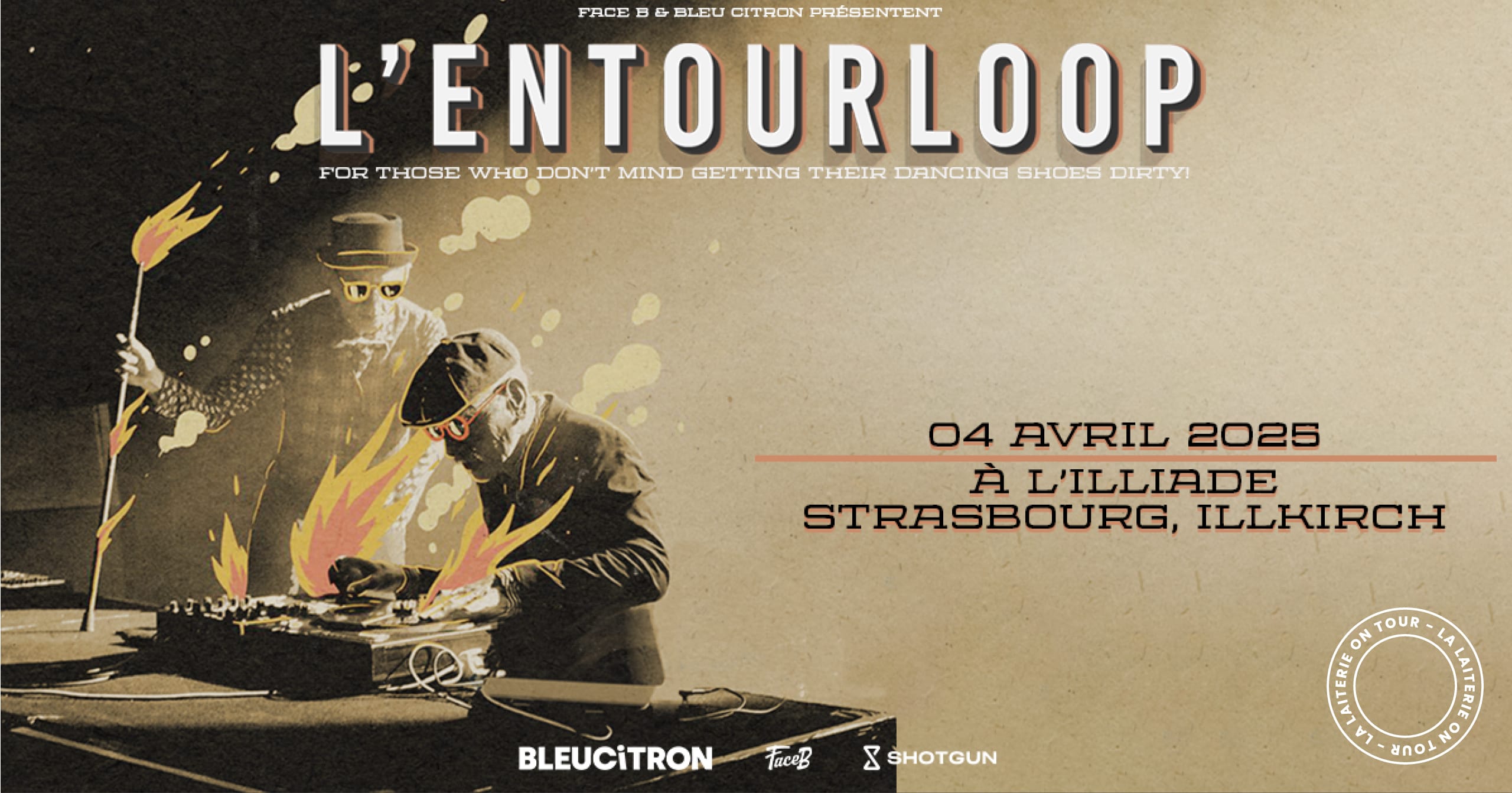 L’Entourloop + 1ère Partie - L'illiade - Strasbourg Cover