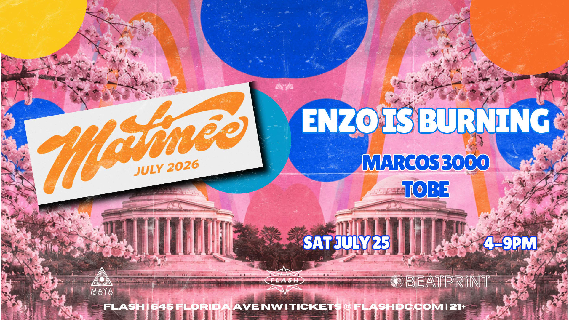 Matinée Presents: Enzo Is Burning Cover