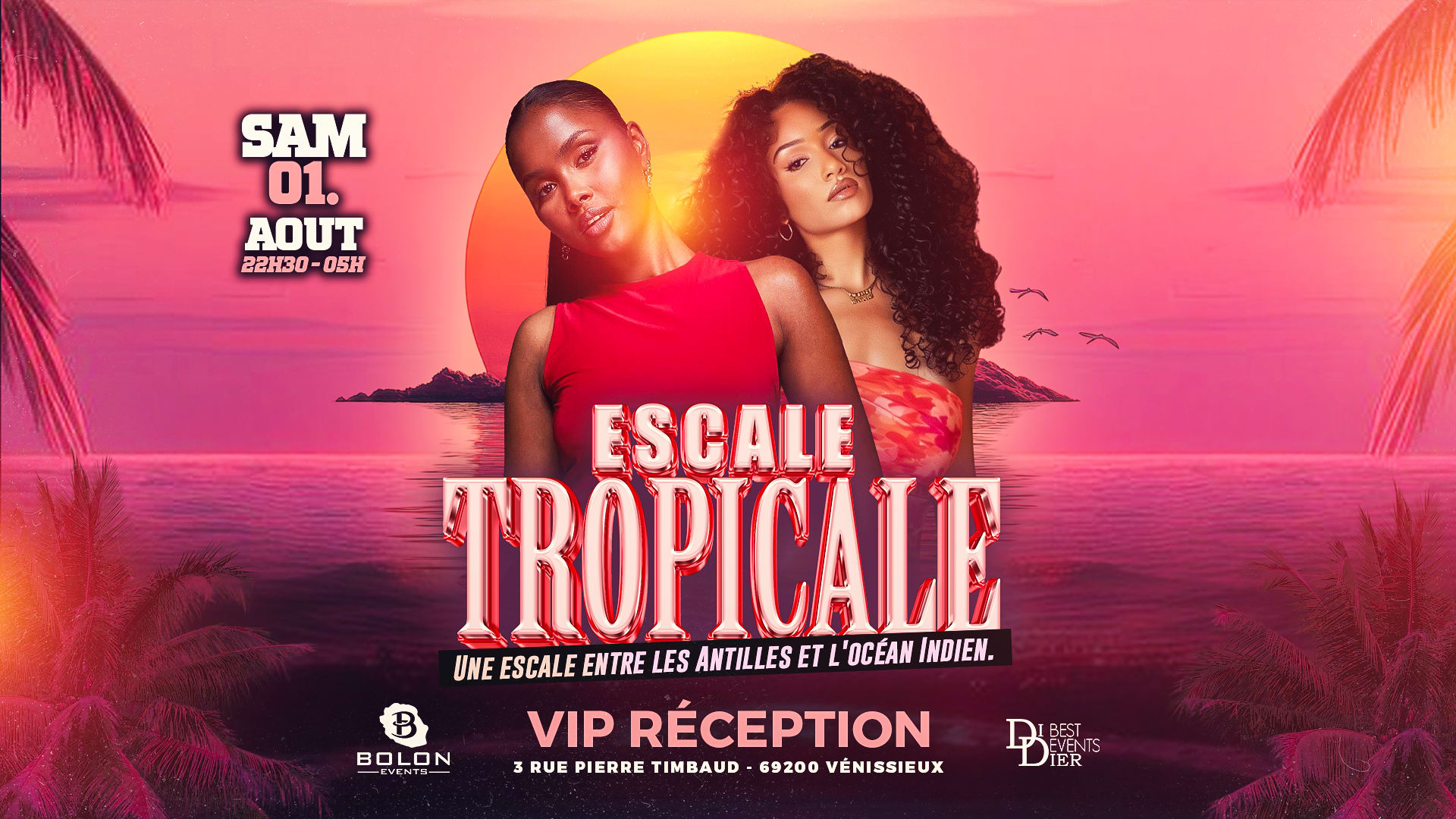 Escale Tropicale - Lyon Cover