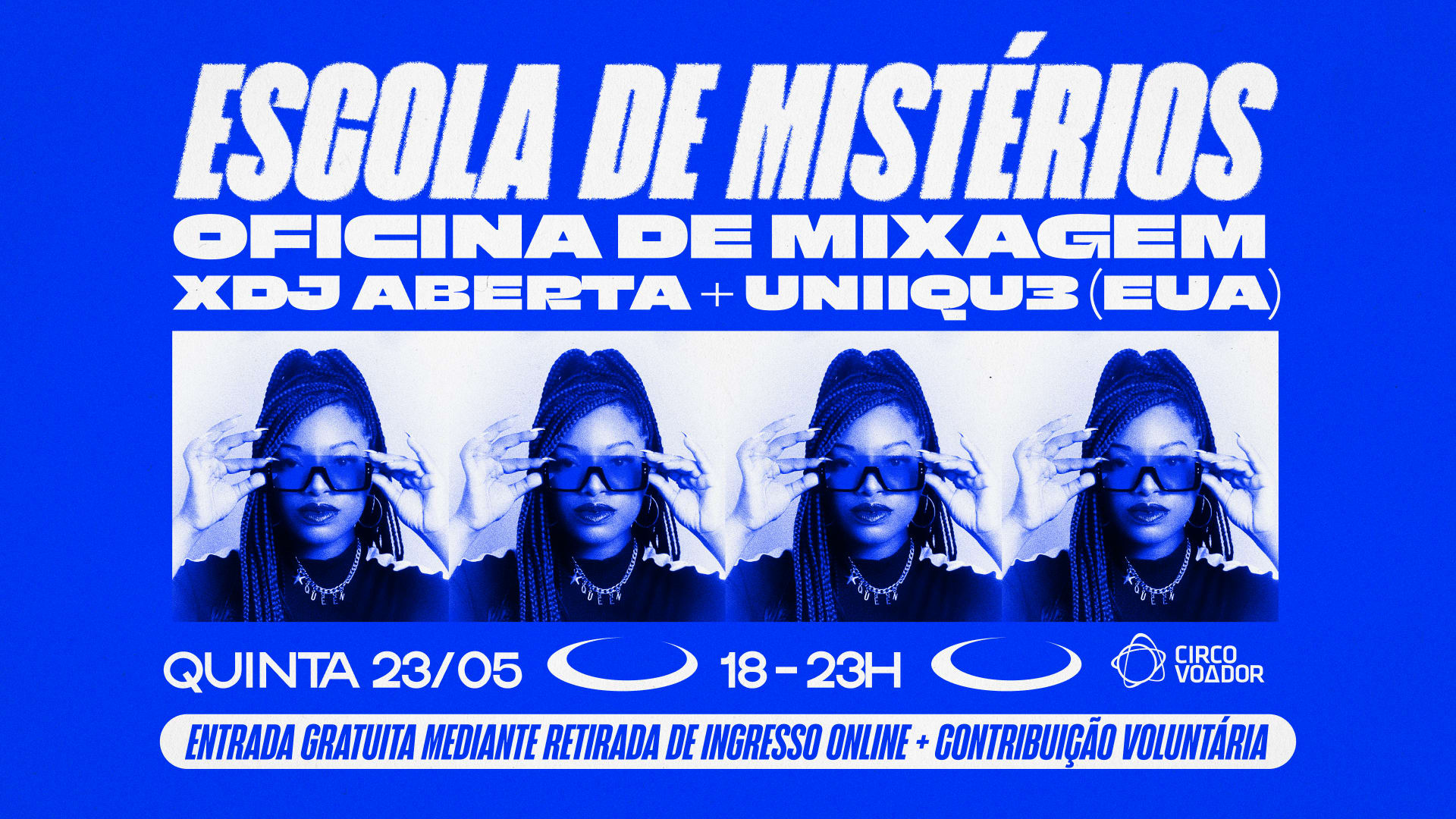 Uniiqu3 :: Xdj Aberta E Oficina De Mixagem Cover