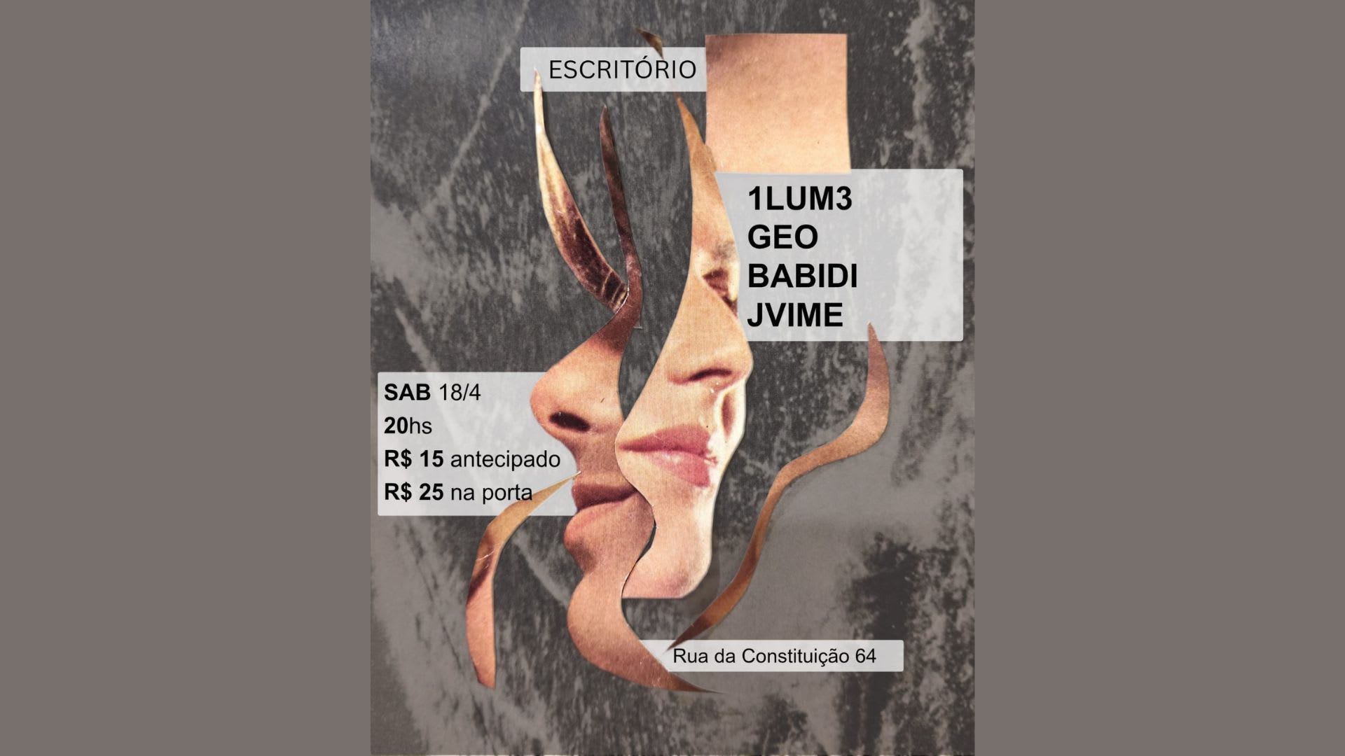 1lum3 • Geo • Babidi •Jvime No Escritório Cover