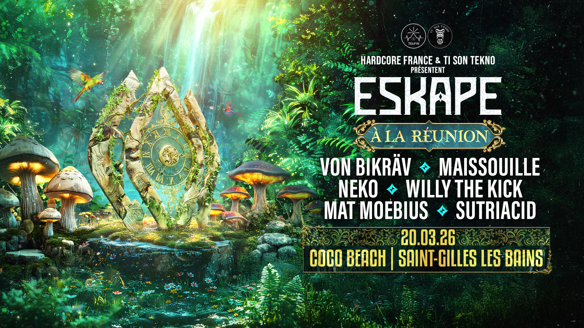 Eskape A La Reunion - Le Coco Beach Cover