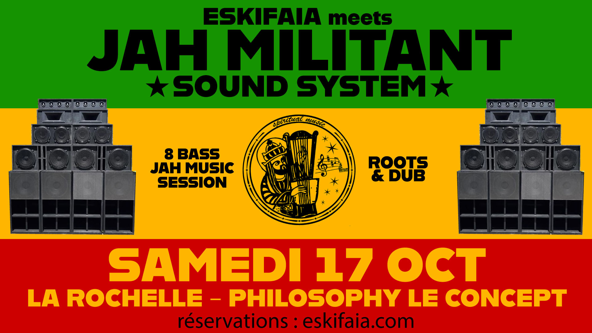La Rochelle In Dub #4 - Jah Militant Sound System Cover