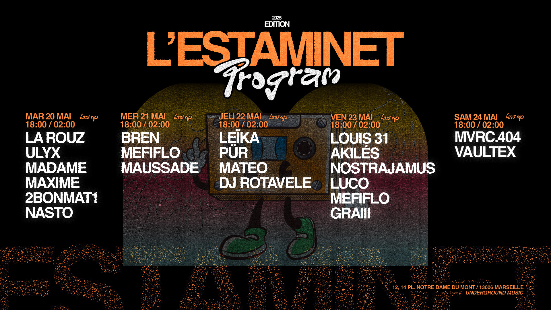 L’Estaminet Électronique Cover