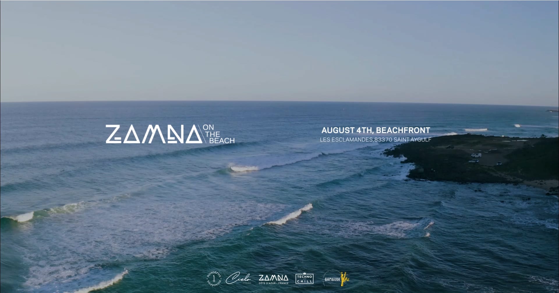 Zamna On The Beach Cover