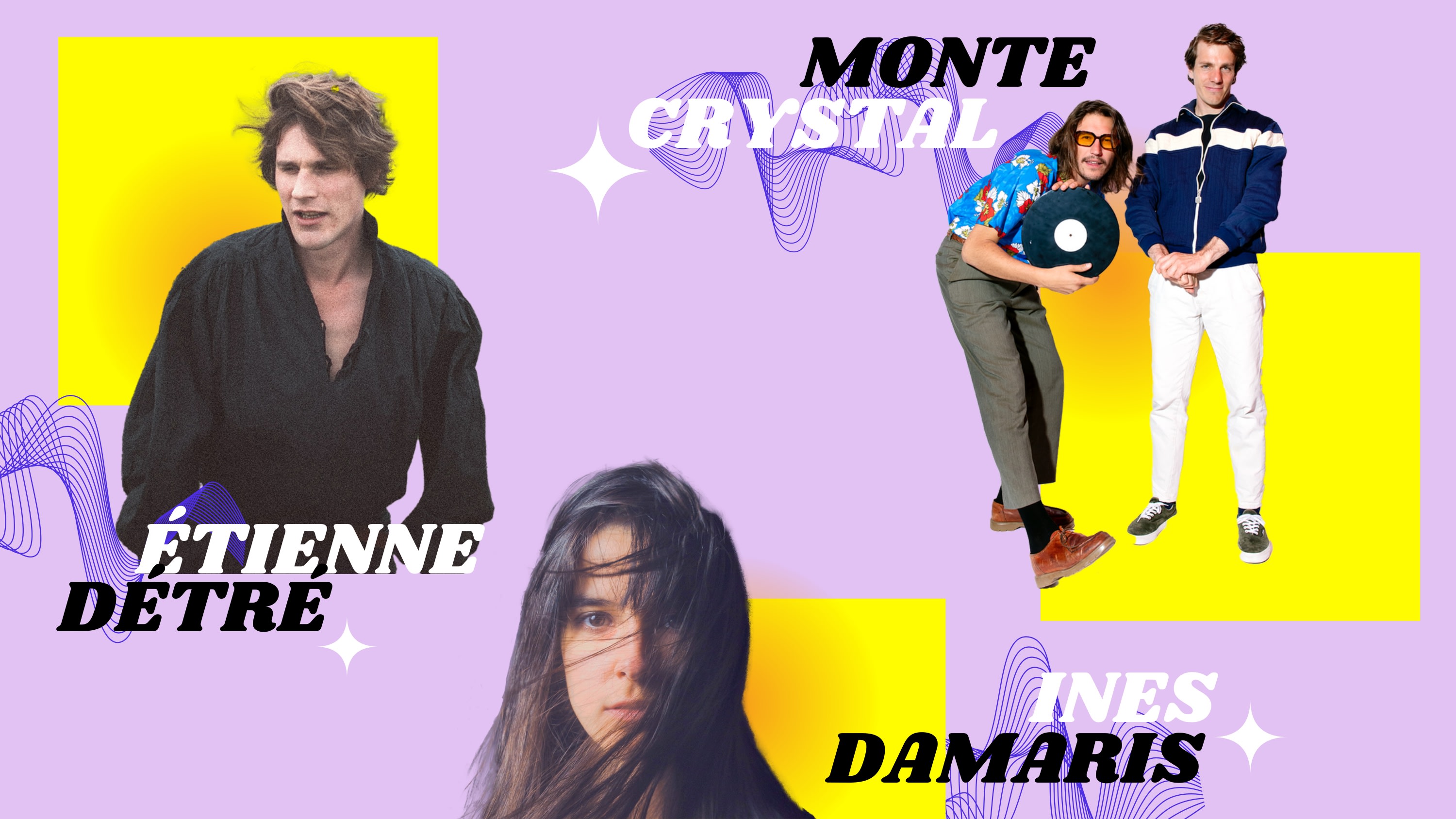 Étienne Détré (Release Party) X Inès Damaris X Monte Crystal Cover