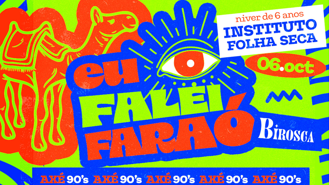 06/10: Eu Falei Faraó Cover