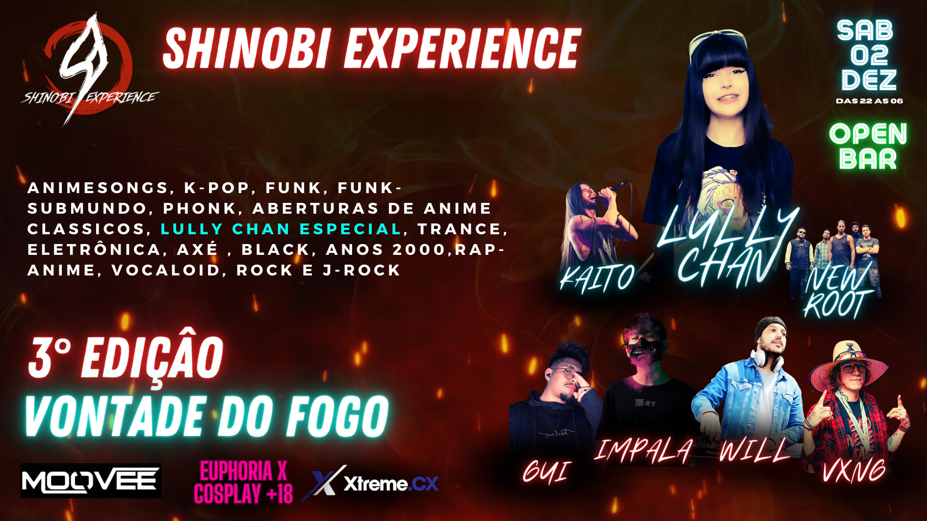 Shinobi Exp - 3° Edição Vontade Do Fogo - Openbar Cover